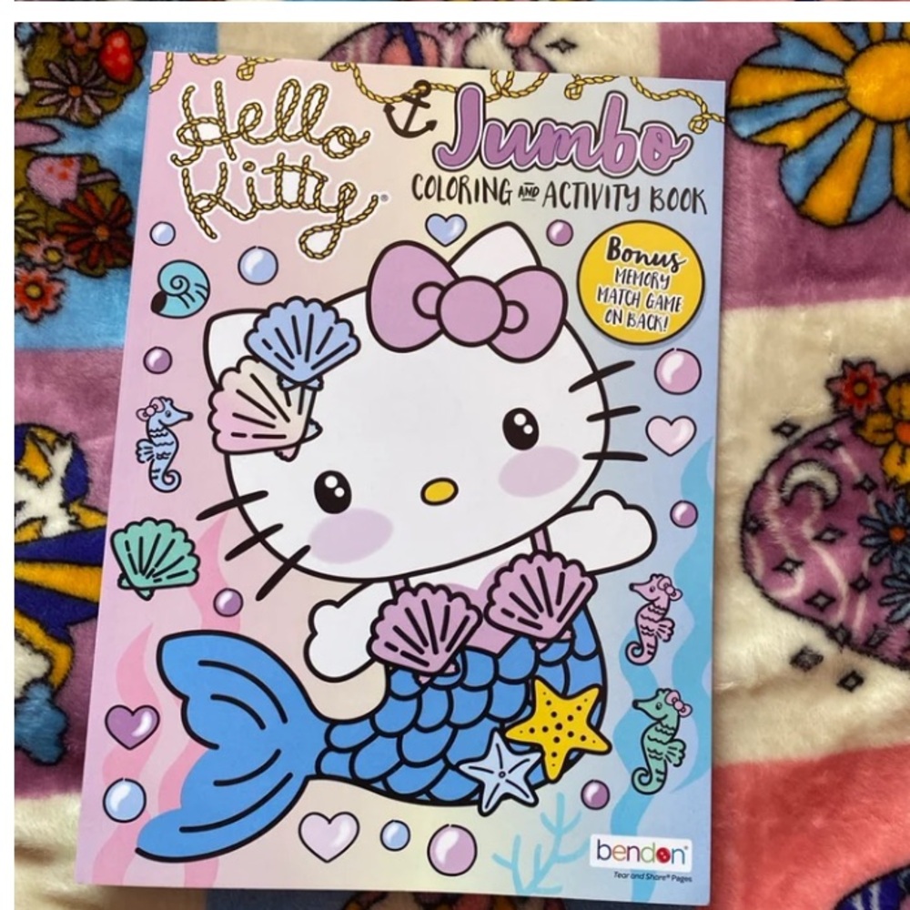 Hello Kitty Mega Coloring/Activity Bundle (7) Books and (1) Set of Crayons - Picture 5 of 9
